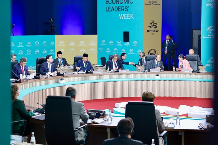 Presiden RI Prabowo Subianto menghadiri serangkaian acara KTT Asia Pacific Economic Cooperation (APEC) 2024.. (Dok. Tim Media Prabowo)

