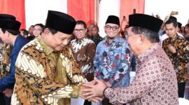 Presiden RI Prabowo Subianto menghadiri Pembukaan Sidang Tanwir dan Resepsi Milad Muhammadiyah ke-112. (Facebook.com @Persyarikatan Muhammadiyah Pulangpisau)
