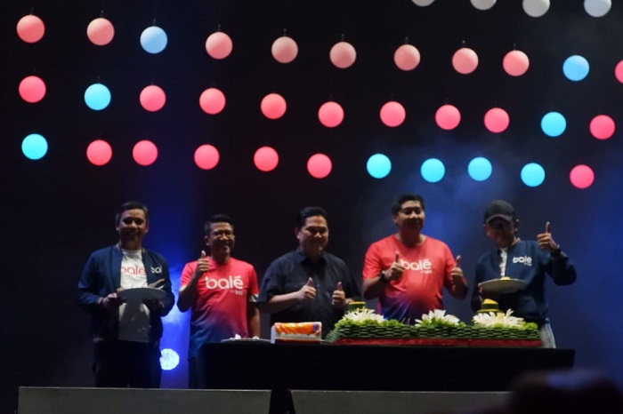 HUT BTN yang ke-75, secara resmi meluncurkan Super App Bale by BTN yang sebelumnya dikenal dengan BTN Mobile. (Dok. BTN)

