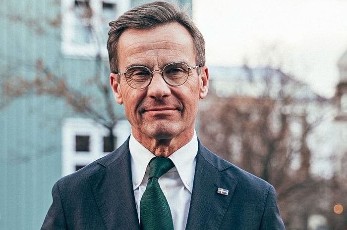 Perdana Menteri Swedia, Ulf Kristersson. (Facebook.com @Ulf Kristersson)