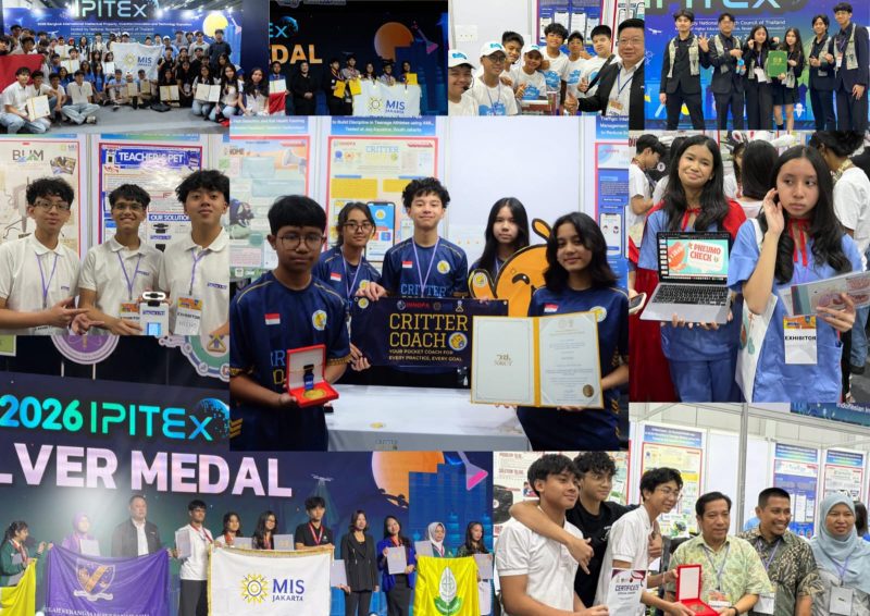 Foto : Tim MIS Jakarta di panggung IPITEx 2026 – alt: prestasi MIS Jakarta di IPITEx 2026 (doc.ist)