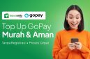 Top up GoPay lewat website bisa kamu lakukan melalui topupsaldo.com (Dok. Topupsaldo.com )